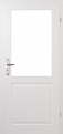 0190 TE Elegance Classic CKL3, Wei�lack mit Karnieskante, unten eine eingep�gte F�llung, oben  ein LA gerade